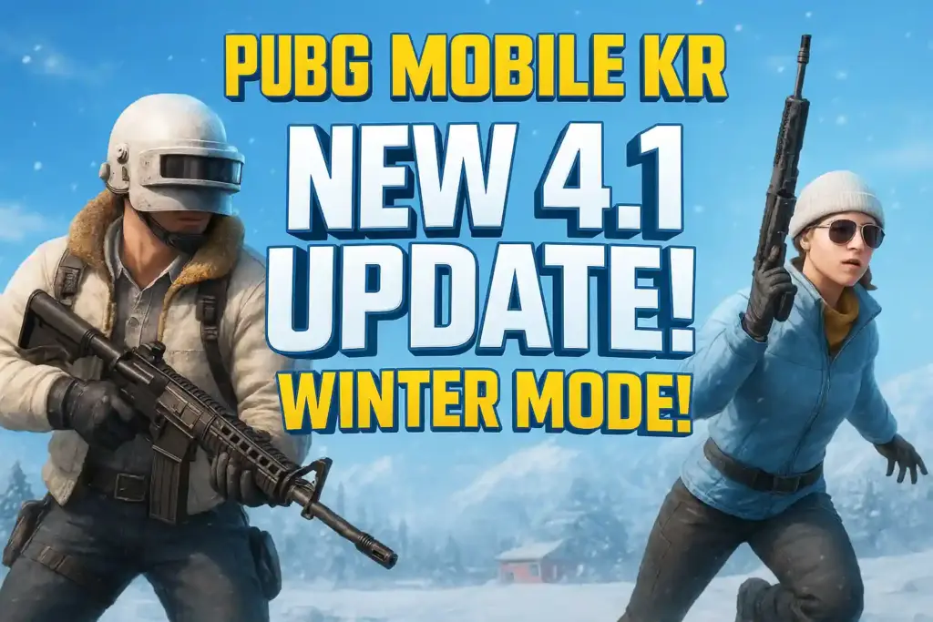 PUBG Mobile KR 4.1 Update